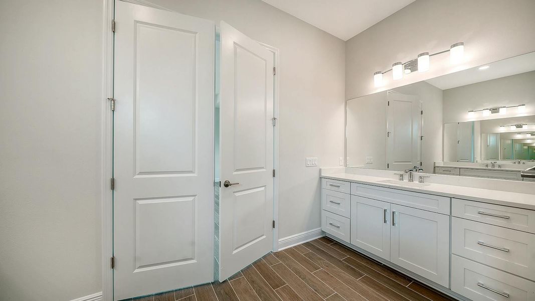 Furnished interior view inside a new home in Canoe Creek Real Estate and Homes for Sale in Parrish, FL - Neal Communities, Parrish (Image 16).