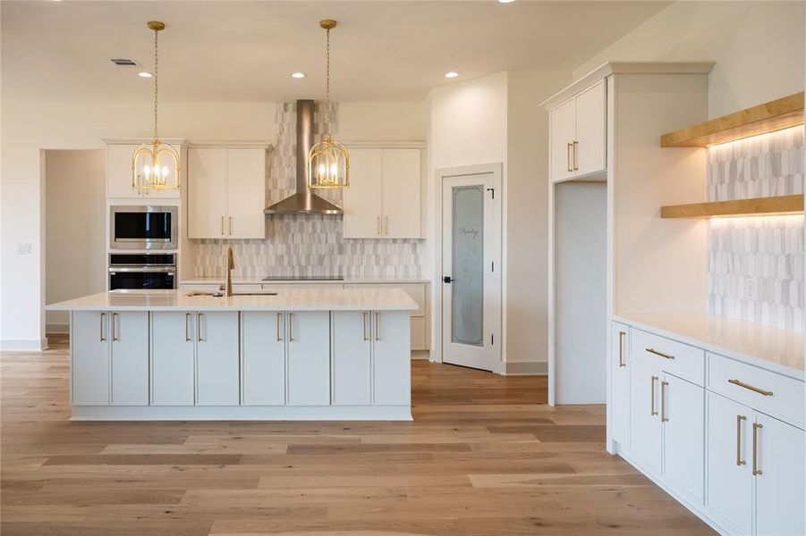 Furnished interior view inside a new home in , Hewitt (Image 13).