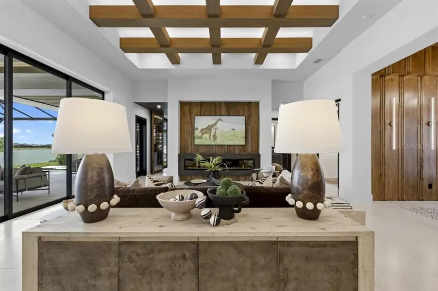 Furnished interior view inside a new home in , Venice (Image 4). Furnished interior view inside a new home in , Venice (Image 4).