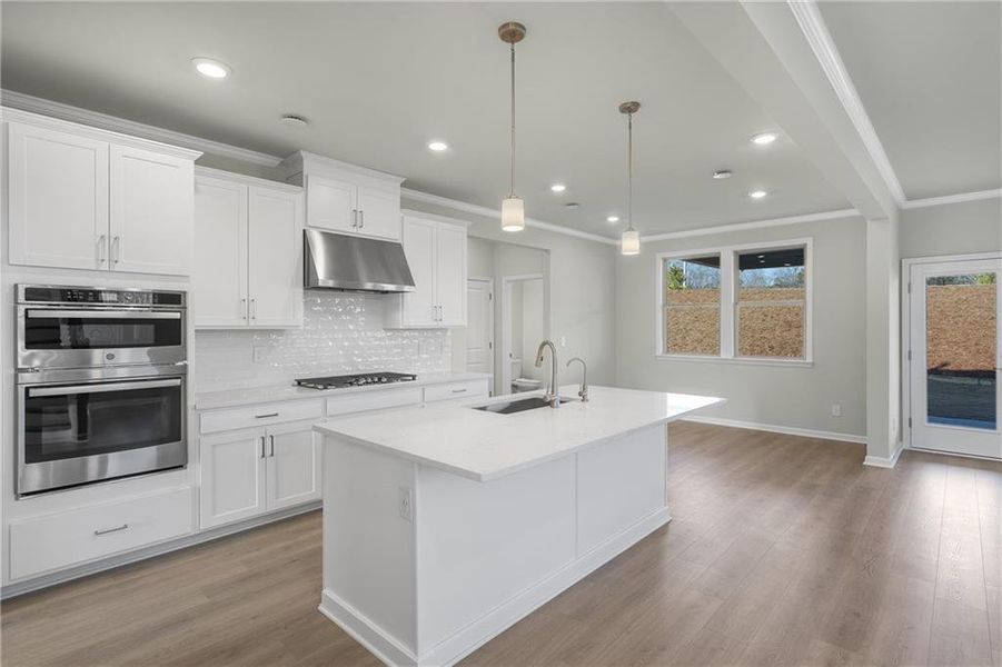 Furnished interior view inside a new home in Stratford Hills, Ball Ground (Image 6).