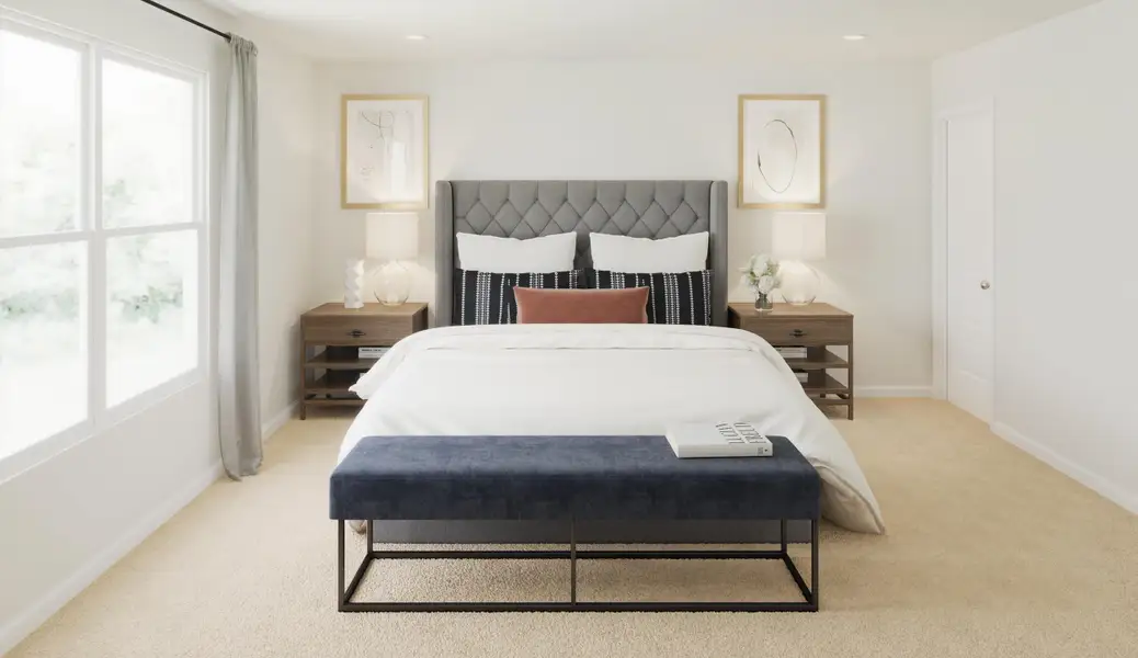 Furnished interior view inside a new home in The Groves of Berkeley, Moncks Corner (Image 5).