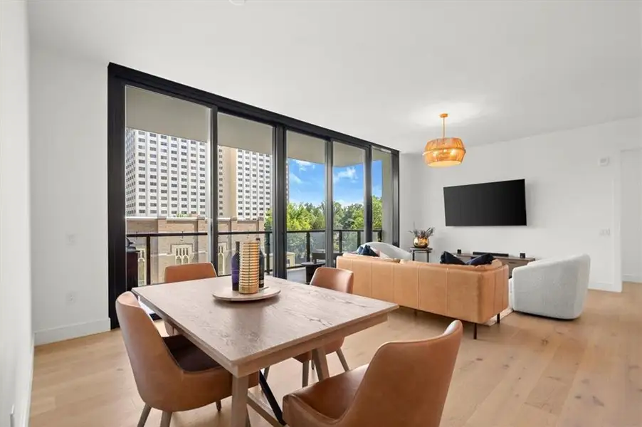 Furnished interior view inside a new home in The Dillon Buckhead, Atlanta (Image 13). Furnished interior view inside a new home in The Dillon Buckhead, Atlanta (Image 13).