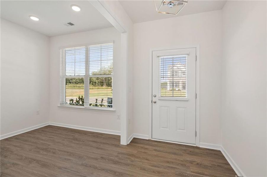 Spacious, unfurnished interior of a new home in The Brooke at Rivertown, South Fulton (Image 21).