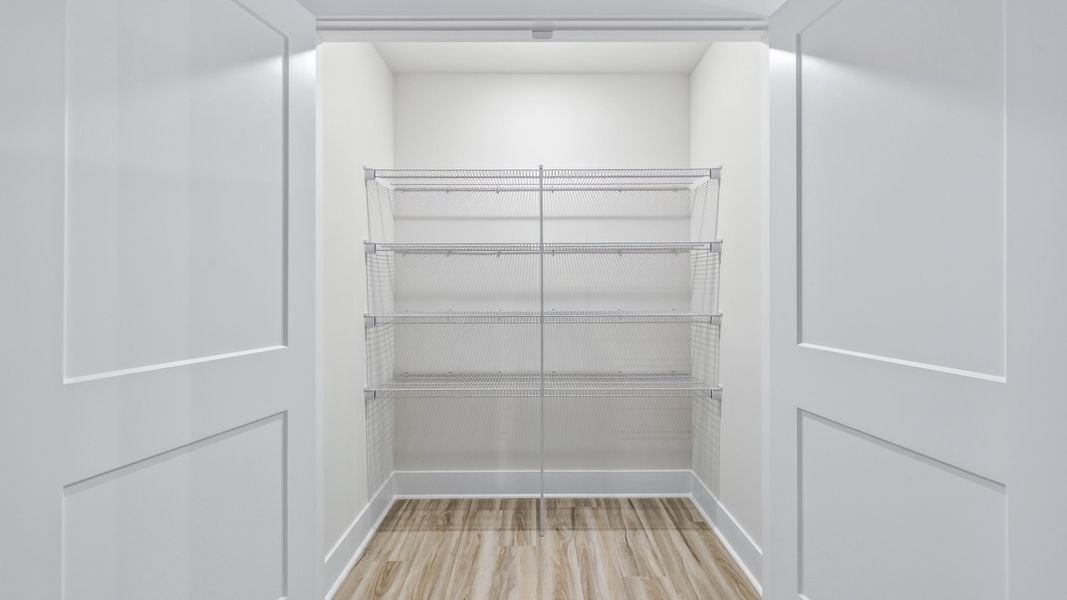 Representative unfurnished interior of a home built from the Carlton by D.R. Horton in Kingman Townhomes, Charlotte (Image 26).