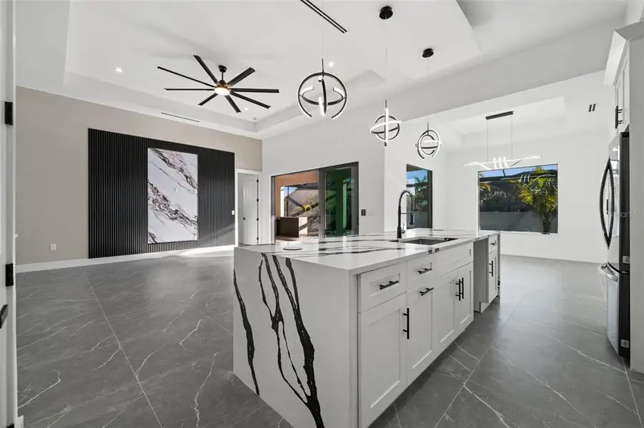 Furnished interior view inside a new home in , Cape Coral (Image 5).