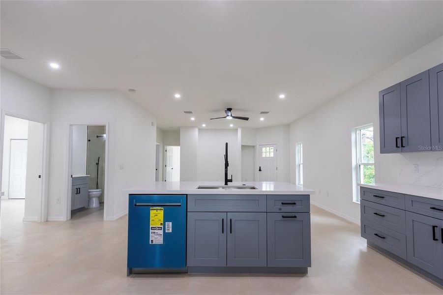 Furnished interior view inside a new home in , Sebring (Image 16).