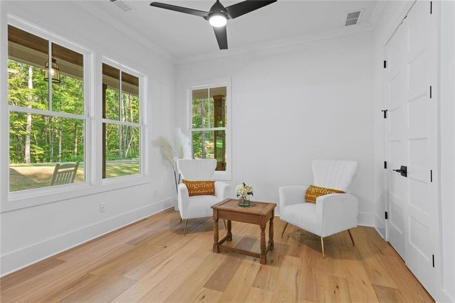 Furnished interior view inside a new home in , Ball Ground (Image 18).