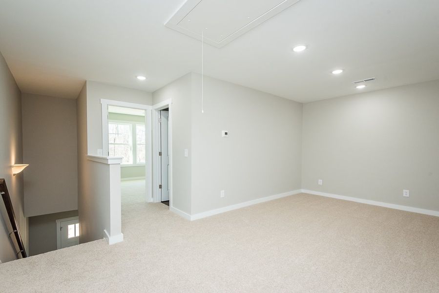 Representative unfurnished interior of a home built from the TH 1442 INT by Foundation Home Builders LLC in Stokesburg Road Townhomes, Walnut Cove (Image 19).