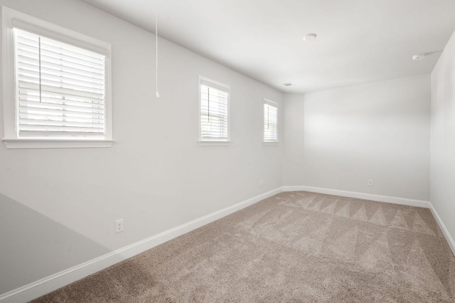 Spacious, unfurnished interior of a new home in Waterways, Richmond Hill (Image 36). Spacious, unfurnished interior of a new home in Waterways, Richmond Hill (Image 36).