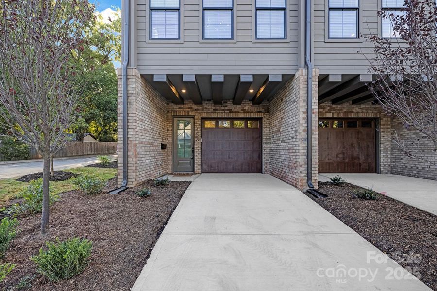 Front exterior of a new home in , Charlotte, NC, highlighting curb appeal (Image 24).
