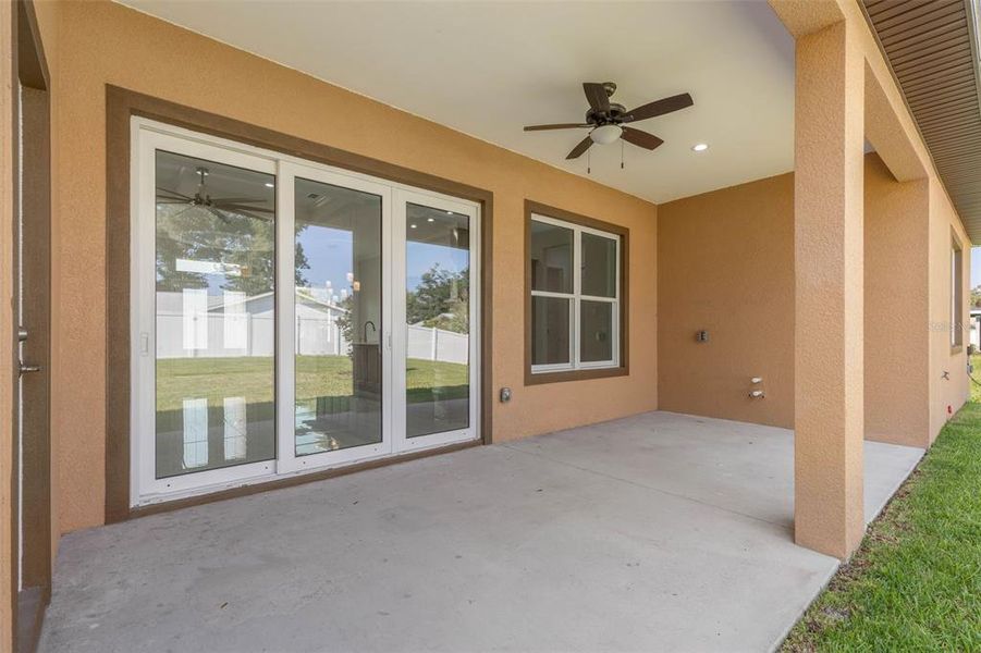 Exterior details and patio area of a home in , Palm Coast (Image 32).