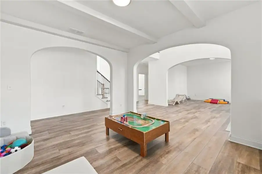 Furnished interior view inside a new home in , Conyers (Image 22).