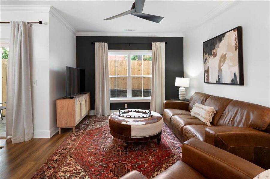 Furnished interior view inside a new home in , Rome (Image 32). Furnished interior view inside a new home in , Rome (Image 32).