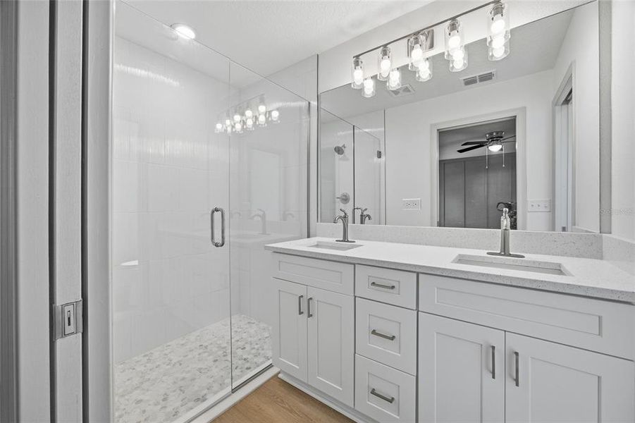 Furnished interior view inside a new home in , Summerfield (Image 13).