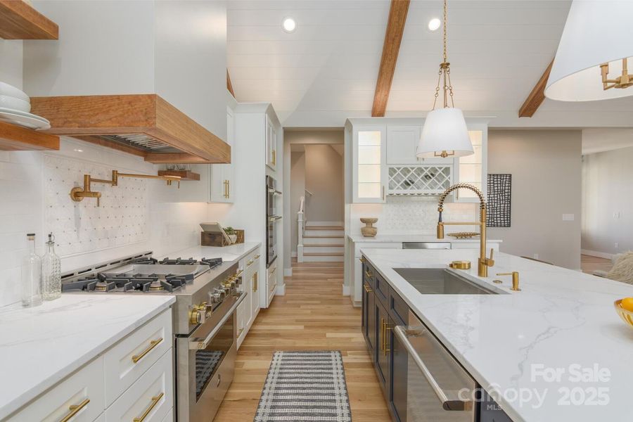Furnished interior view inside a new home in , Hendersonville (Image 11).