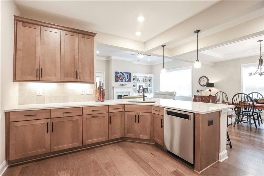 Furnished interior view inside a new home in , Cumming (Image 9). Furnished interior view inside a new home in , Cumming (Image 9).