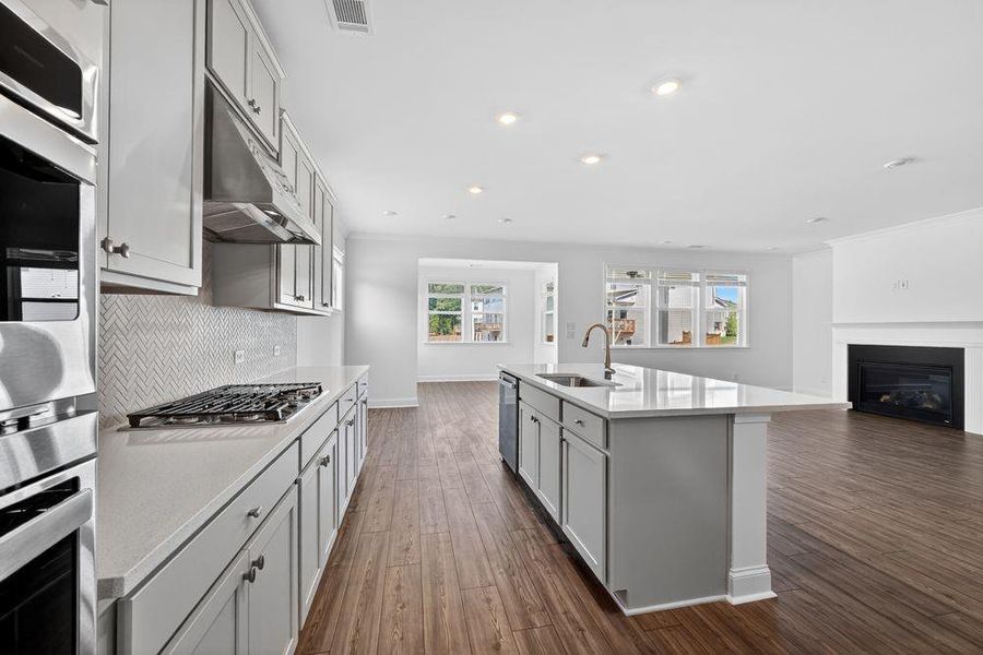 Furnished interior view inside a new home in Bennett Farm, Loganville (Image 8).