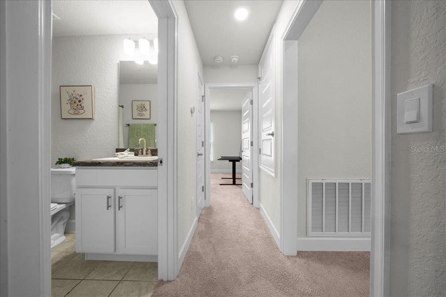 Furnished interior view inside a new home in , Ocala (Image 12).