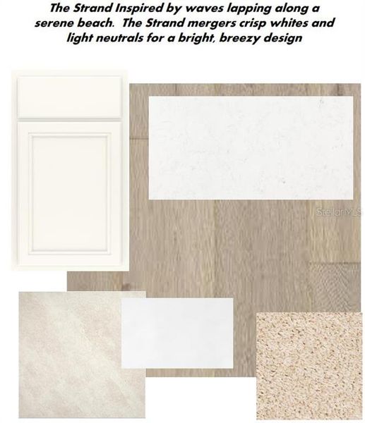 Sample of building materials used in homes in Vistera of Venice – Garden Series, Nokomis (Image 3).