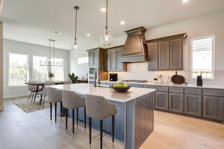 Furnished interior view inside a new home in Pecan Grove, Burleson (Image 11). Furnished interior view inside a new home in Pecan Grove, Burleson (Image 11).