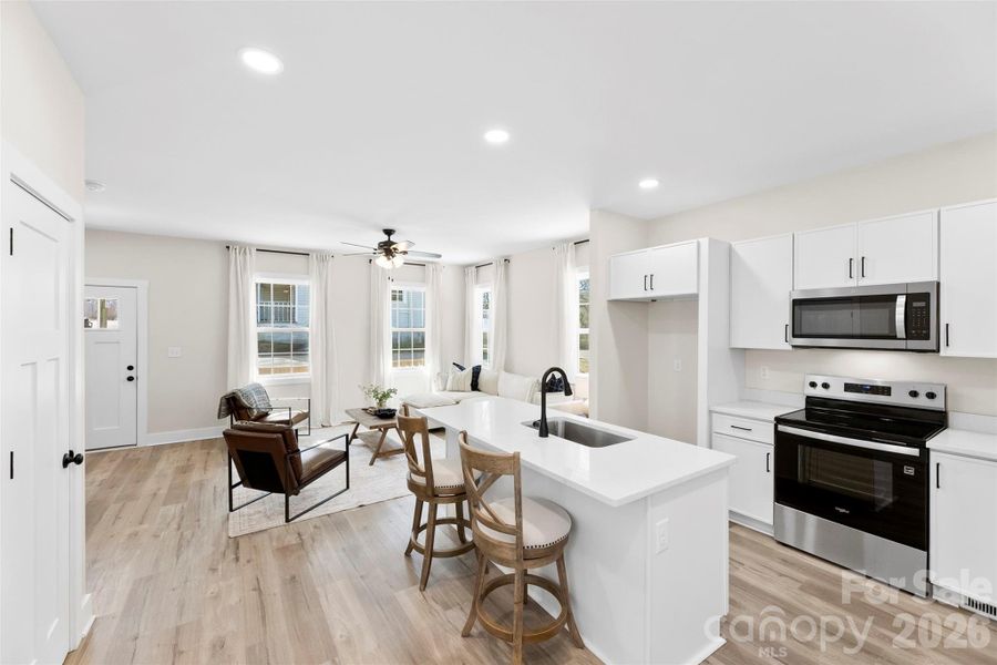 Furnished interior view inside a new home in , Shelby (Image 12).