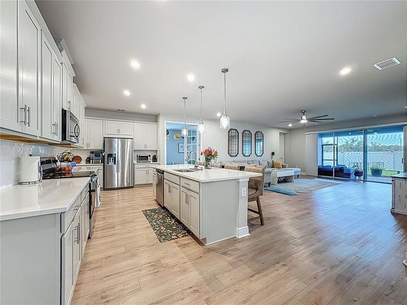 Furnished interior view inside a new home in Windwater, Parrish (Image 42). Furnished interior view inside a new home in Windwater, Parrish (Image 42).