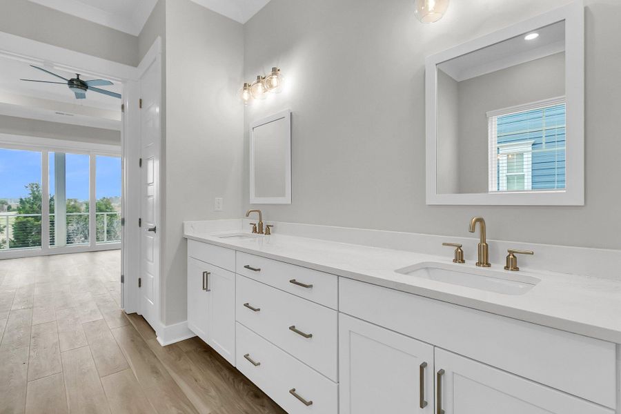 Furnished interior view inside a new home in , Mount Pleasant (Image 15).