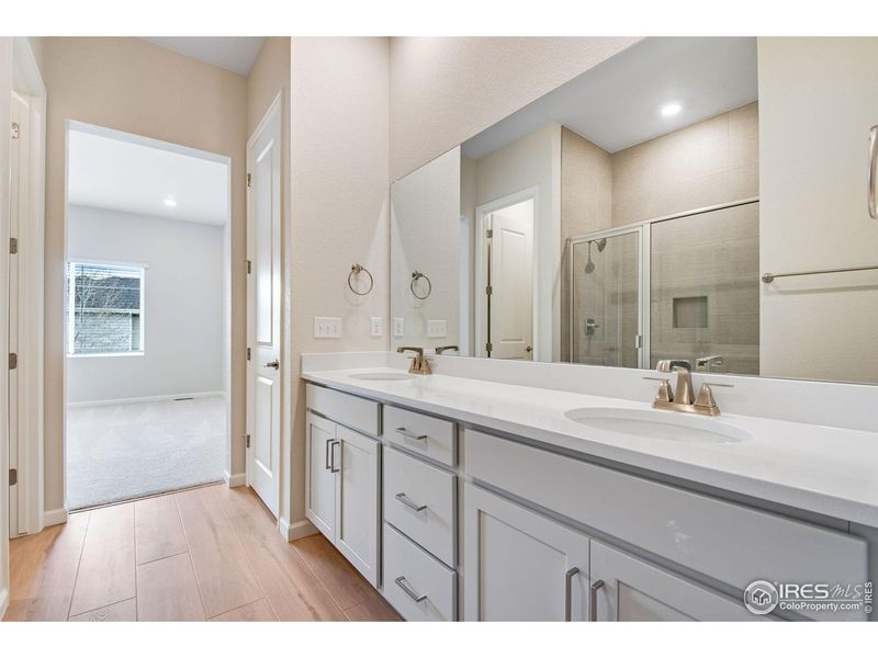 Furnished interior view inside a new home in Westside Crossing, Berthoud (Image 14).