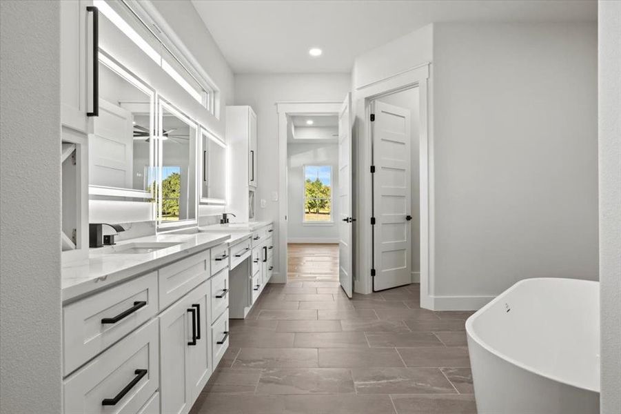 Furnished interior view inside a new home in , Burleson (Image 15). Furnished interior view inside a new home in , Burleson (Image 15).