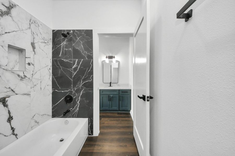 Furnished interior view inside a new home in , Beasley (Image 4). Furnished interior view inside a new home in , Beasley (Image 4).