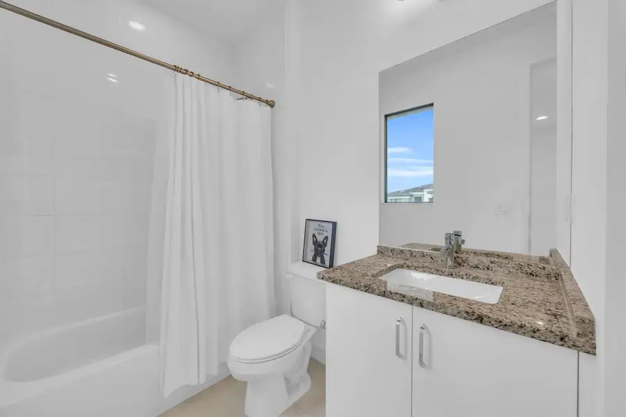 Furnished interior view inside a new home in , Boca Raton (Image 8).