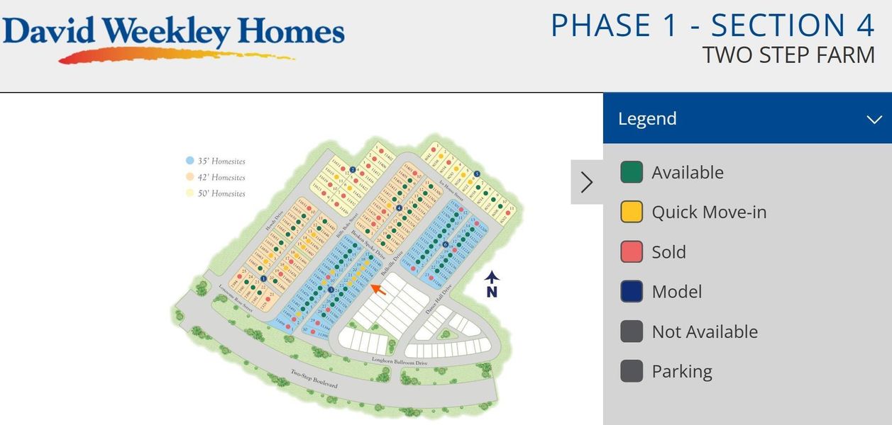Homesite Map Homesite Map