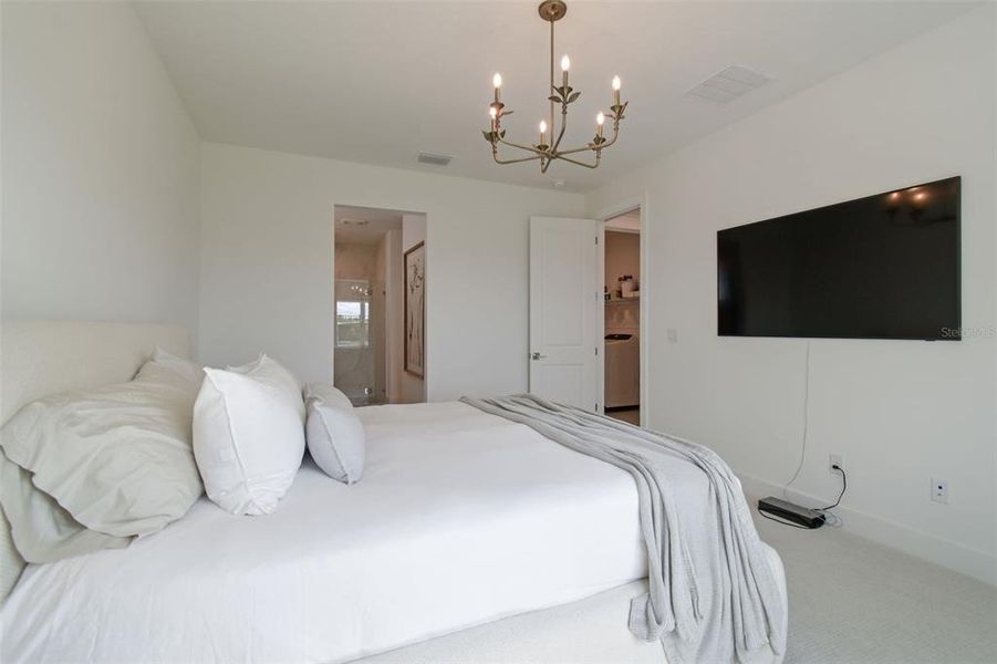 Furnished interior view inside a new home in Waterset, Apollo Beach (Image 7). Furnished interior view inside a new home in Waterset, Apollo Beach (Image 7).