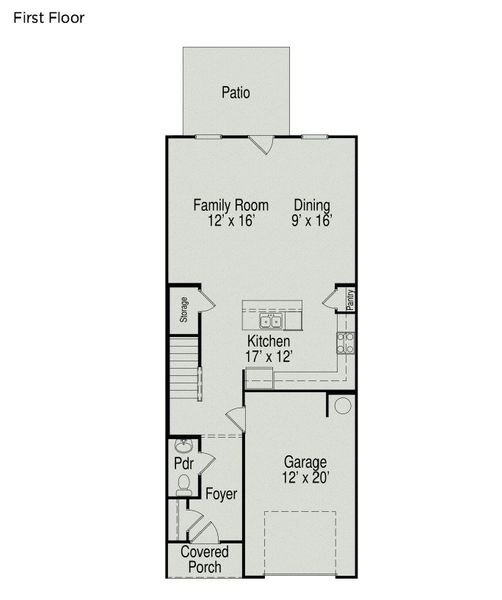 *First floor.*