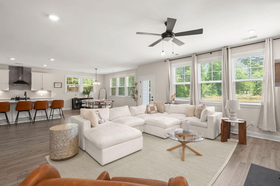 Furnished interior view inside a new home in , Mount Pleasant (Image 6).