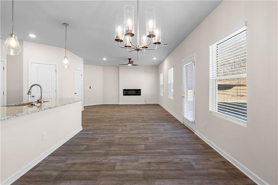 Spacious, unfurnished interior of a new home in , Covington (Image 51).