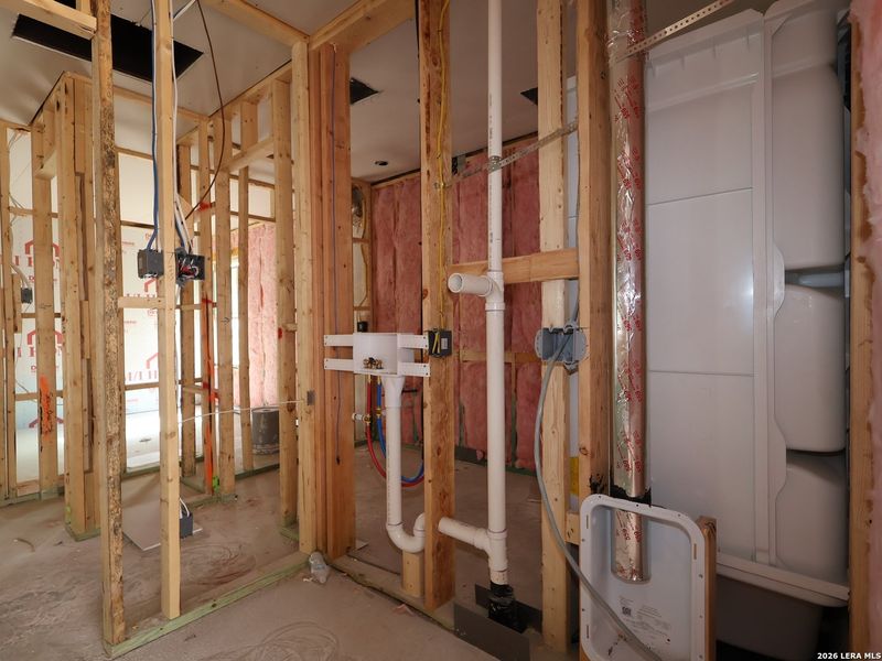 In-progress construction of a new home in Meadows at Clear Springs, New Braunfels, TX (Image 24). In-progress construction of a new home in Meadows at Clear Springs, New Braunfels, TX (Image 24).