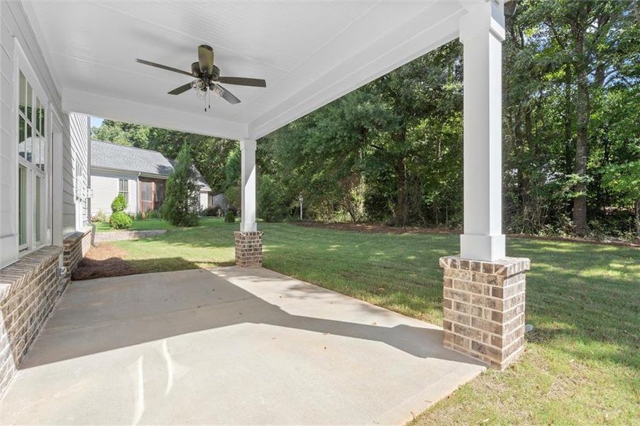 Exterior details and patio area of a home in , Covington (Image 23).