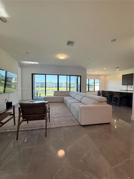 Furnished interior view inside a new home in , Boca Raton (Image 37). Furnished interior view inside a new home in , Boca Raton (Image 37).