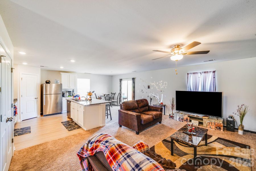 Furnished interior view inside a new home in Pinnacle Estates, Shelby (Image 6).