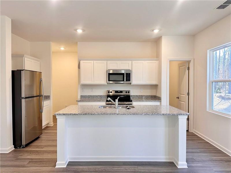 Furnished interior view inside a new home in Mt. Tabor Ridge, Dallas (Image 5).