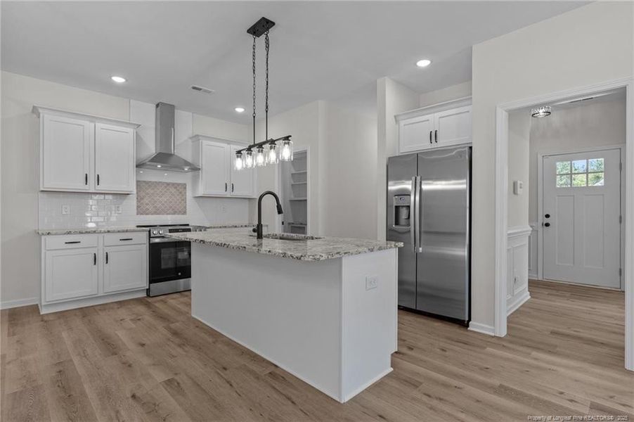 Granite, stainless steel