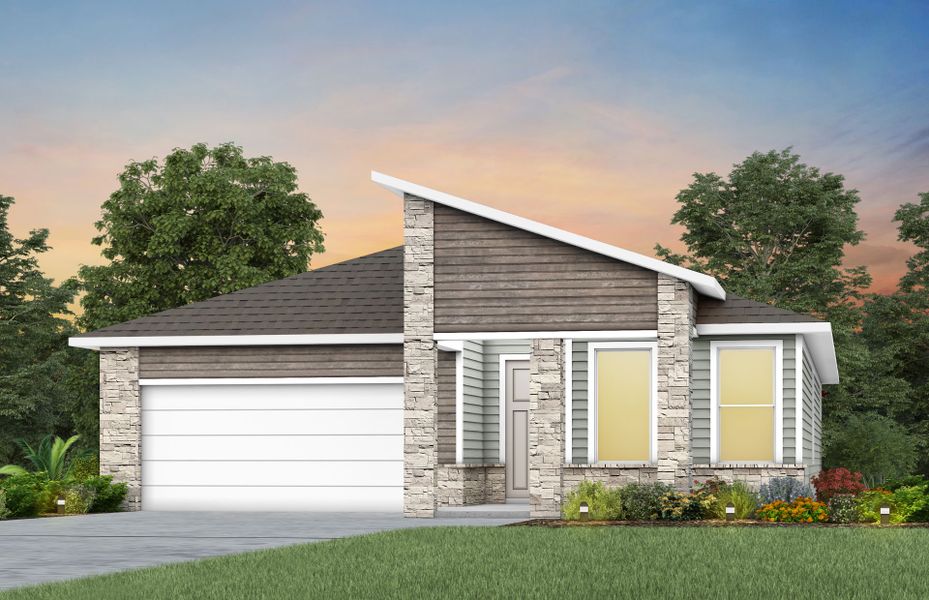 Representative exterior photo of a completed home built from the Prestige by Del Webb in Del Webb Barton Village, Lebanon, TN (Image 20). Representative exterior photo of a completed home built from the Prestige by Del Webb in Del Webb Barton Village, Lebanon, TN (Image 20).