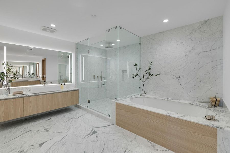 Furnished interior view inside a new home in , Bay Harbor Islands (Image 14). Furnished interior view inside a new home in , Bay Harbor Islands (Image 14).