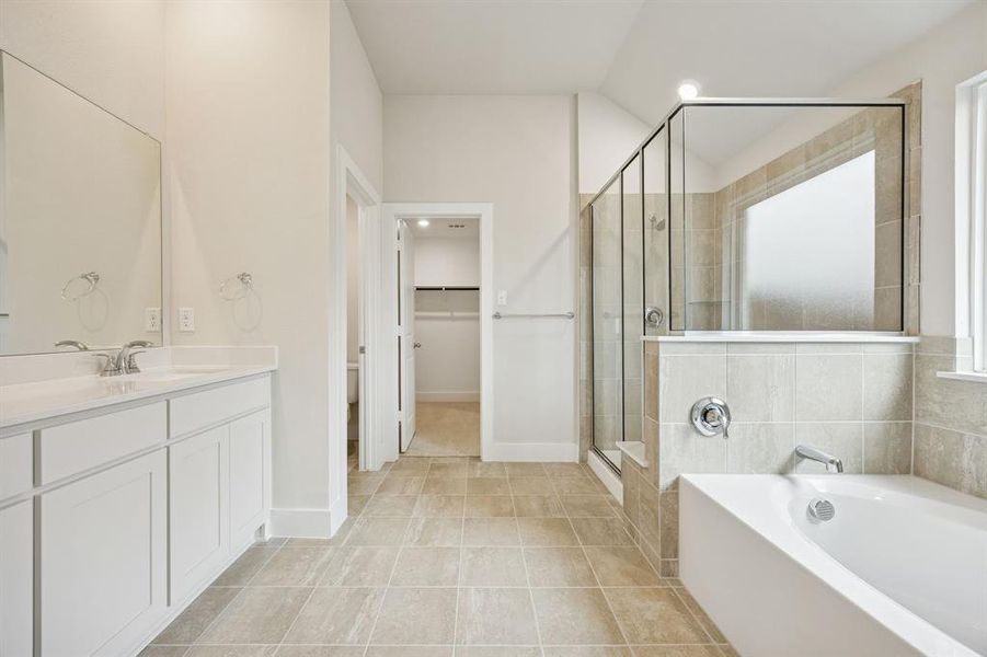 Furnished interior view inside a new home in Hadley Farms, Godley (Image 15).