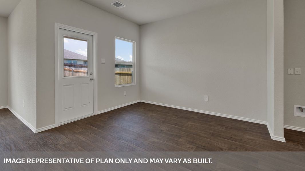Spacious, unfurnished interior of a new home in Arroyo Ranch, Seguin (Image 19).