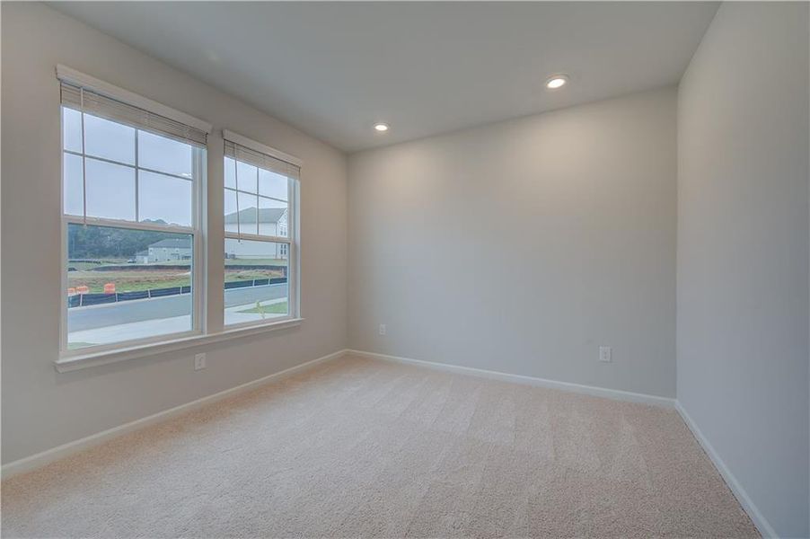 Spacious, unfurnished interior of a new home in Grandview at Millers Mill, Stockbridge (Image 18). Spacious, unfurnished interior of a new home in Grandview at Millers Mill, Stockbridge (Image 18).