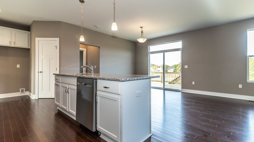 Representative furnished interior of a home built from the The Boulder Side Entry by Norfolk Homes in The Grande Estates, Jackson (Image 9).