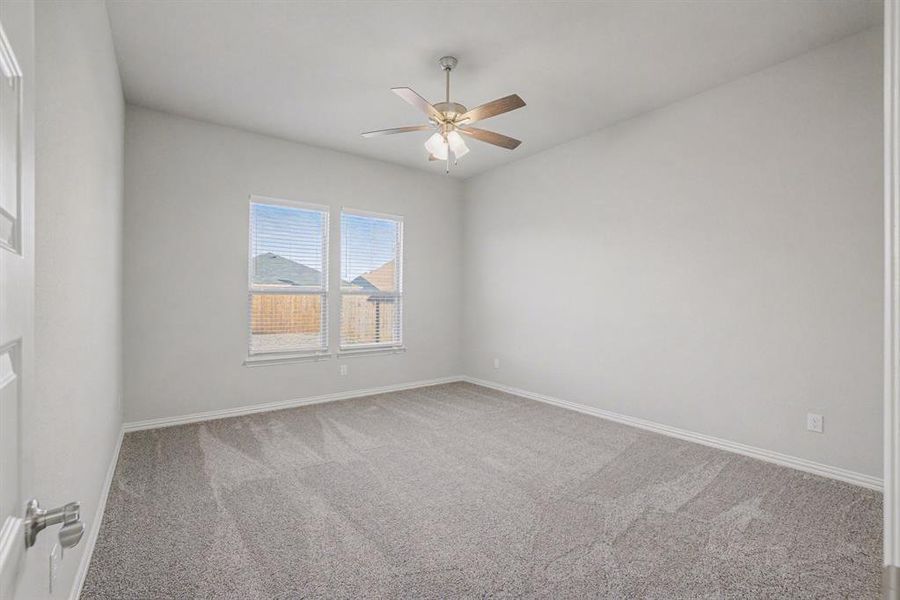 Spacious, unfurnished interior of a new home in Courts Of Bonnie Brae, Denton (Image 22). Spacious, unfurnished interior of a new home in Courts Of Bonnie Brae, Denton (Image 22).