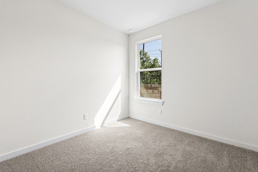 Spacious, unfurnished interior of a new home in Park Hill Commons, San Antonio (Image 16). Spacious, unfurnished interior of a new home in Park Hill Commons, San Antonio (Image 16).